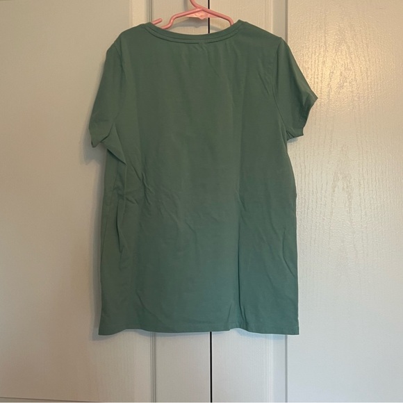 CAT & JACK Lot of Two Girls Grey and Green Graphic T-Shirts Size 10/12 NWOT - Picture 8 of 9